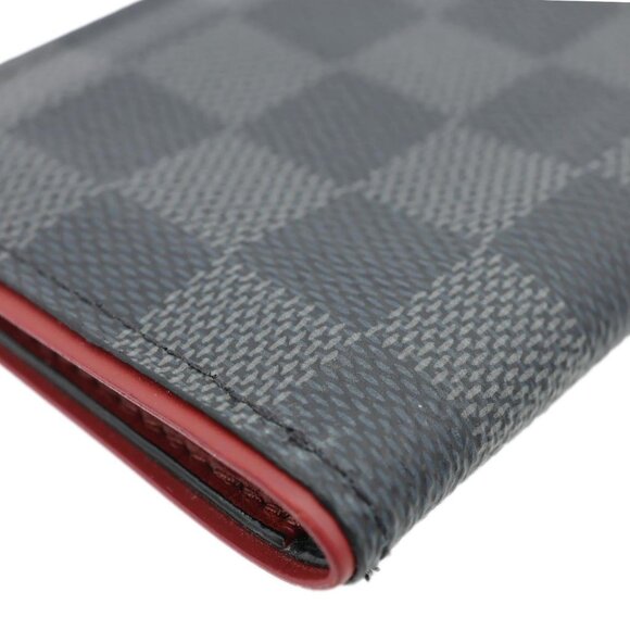 Louis Vuitton Pocket Organiser Damier Graphite Wallet Grey - Picture 9 of 13